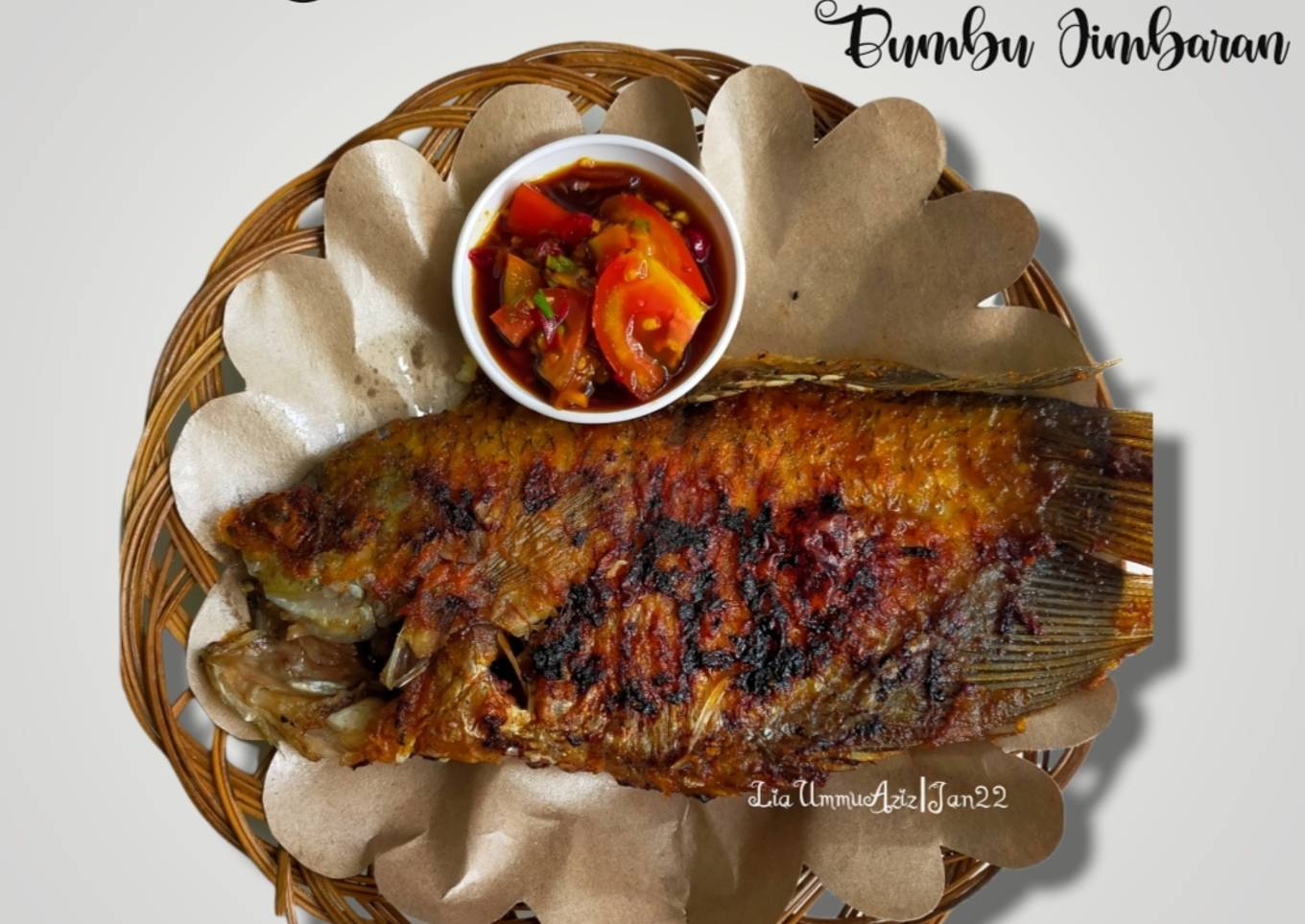 IKAN GURAME BAKAR bumbu jimbara