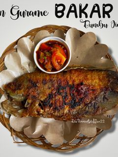 Foto resep IKAN GURAME BAKAR bumbu jimbara