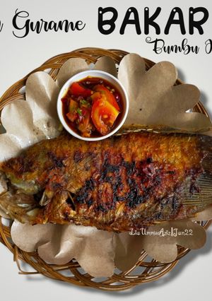 Foto resep IKAN GURAME BAKAR bumbu jimbara
