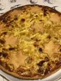 Leek Tart (Spelt and Egg White Pie Crust)