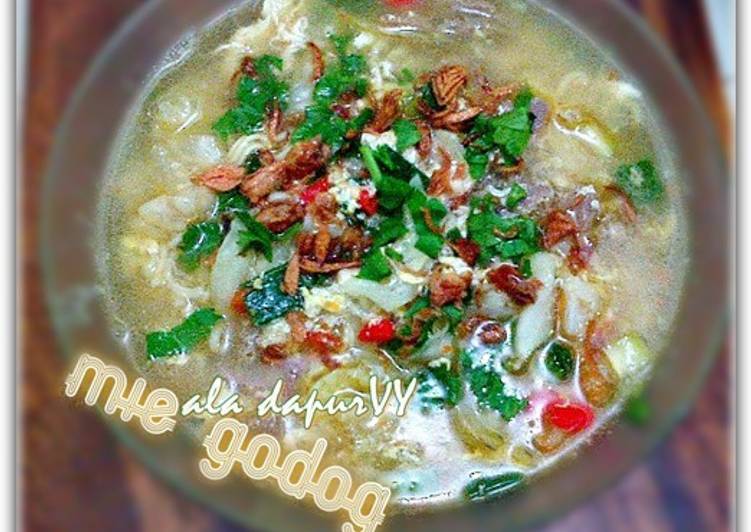 Resep MIE GODOG JAWA bumbu ebi Lezat Sekali