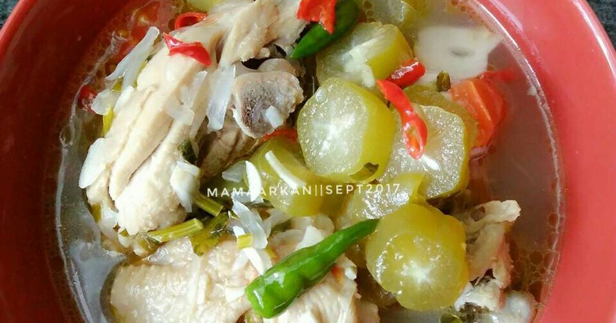 Resep Garang asem ayam bening tanpa santan, rasanya segar oleh Fitri