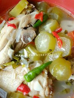 Foto resep Garang asem ayam bening tanpa santan, rasanya segar