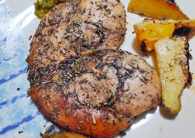 10. Rosemary Roasted Chicken (Ayam Panggang Rosemary)