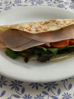 Una foto de Taco saludable