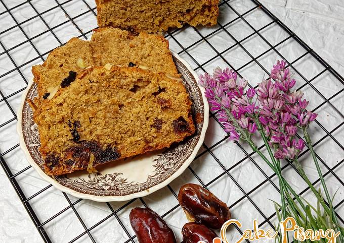 Bagaimana Menyiapkan Cake Pisang Kurma, Lezat Sekali