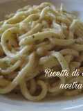 Bigoli al gorgonzola