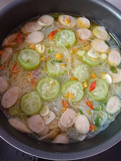 Foto resep Sayur oybisis (Oyong Bihun Sosis)