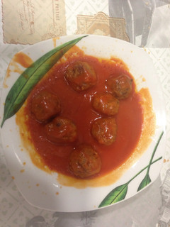 Una foto de Albóndigas de carne en salsa de tomate
