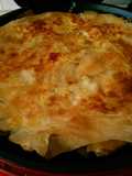 Quick and easy Bulgarian Banica in a pizza oven