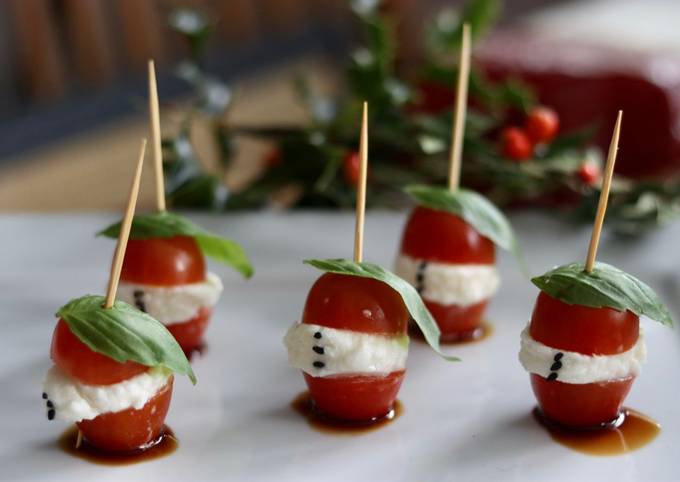 Santa canapés 🎅🎄