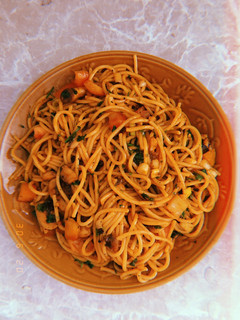 Foto resep Spaghetti Bacon Black Pepper