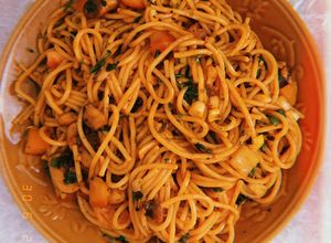 Foto resep Spaghetti Bacon Black Pepper