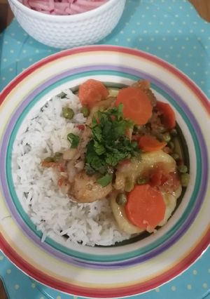 Una foto de Estofado de pollo