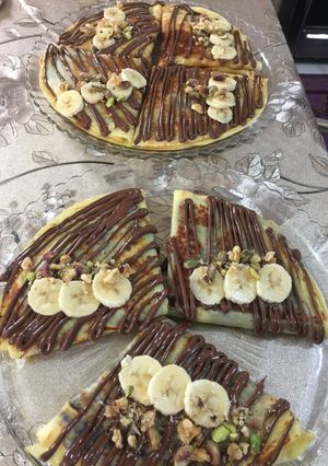 صورة لوصفة كريب النوتيلا