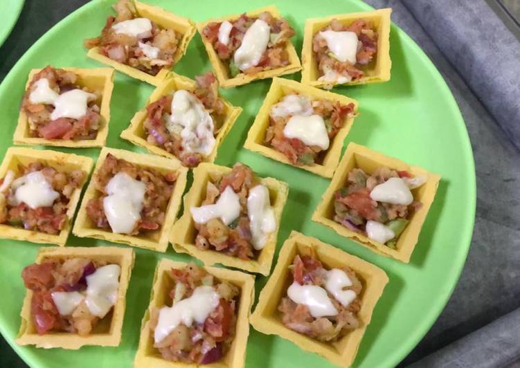 best Canapes Chaat recipes ever | how to make easy Canapes Chaat