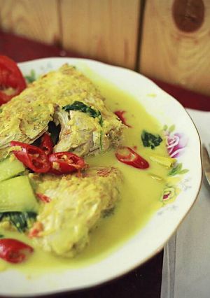 Foto resep Gulai Ikan Kakap Merah