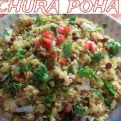 A picture of Chura poha.