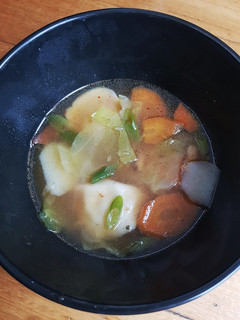 Foto resep 100. Veggie Soup with Dumplings
