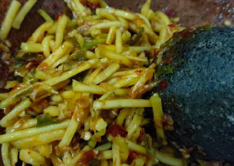 Resep Sambal Mangga Muda, Lezat