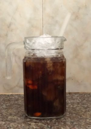 Hình của món Sâm bí đao chia chia.