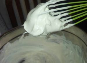 Una foto de Crema chantilly