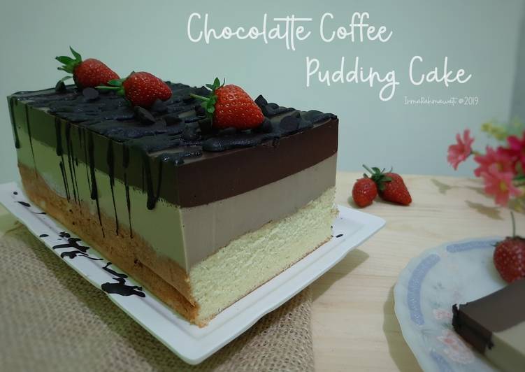 Chocolatte Coffee Pudding Cake