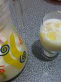 Agua de Piña Frutal con Leche