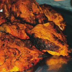 A picture of Chicken kebab.