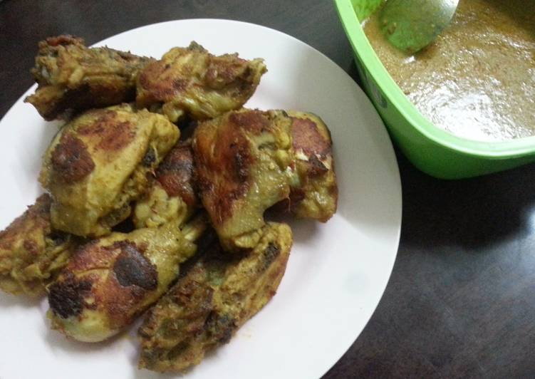 Resep Ayam Bakar ala Rumah Makan Padang (Teflon), Bikin Ngiler