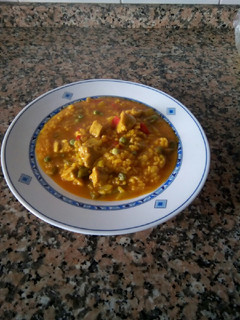 Una foto de Arroz caldoso campero