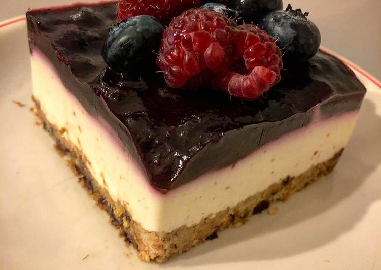 Ricetta Fit Cheesecake Allo Yogurt Di Raffaella Cookpad