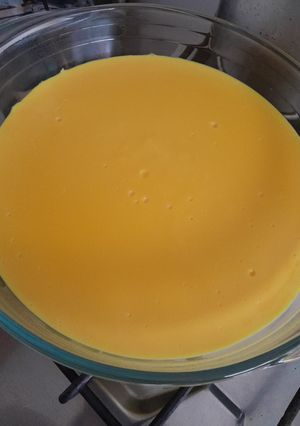 Una foto de Crema de leche con maizena
