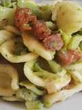 Orecchiette con Broccoli Neri e Salsiccia