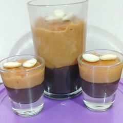 Chocolate Caramel Pudding A picture of Chocolate Caramel Pudding.