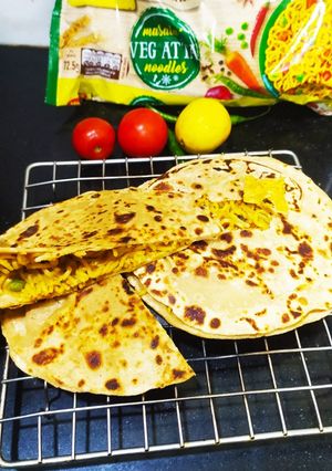 मैगी पराठा (Maggi paratha recipe in Hindi) रेसिपी मुख्य फोटो