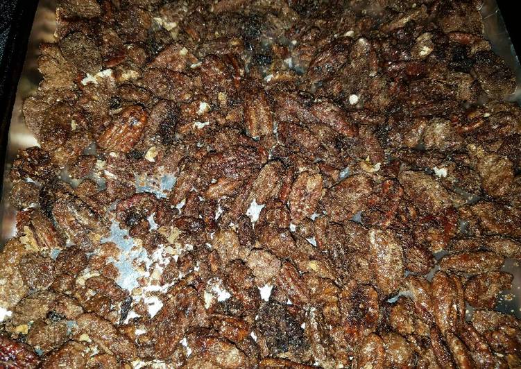 Crockpot Candied Pecans