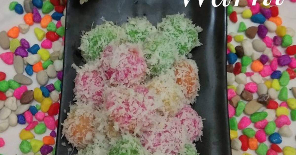 Resep Klepon Warna Warni Oleh Bevan Kitchen Cookpad