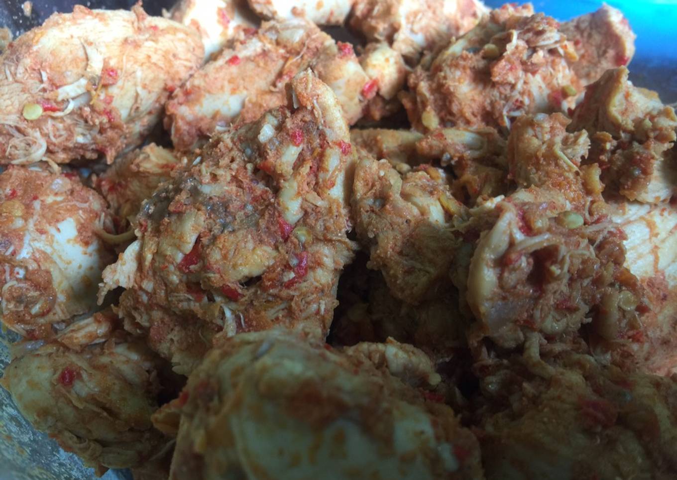 Ungkep Ayam terong balado sehat