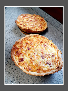 Una foto de Lorraine quiche
