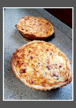 Una foto de Lorraine quiche