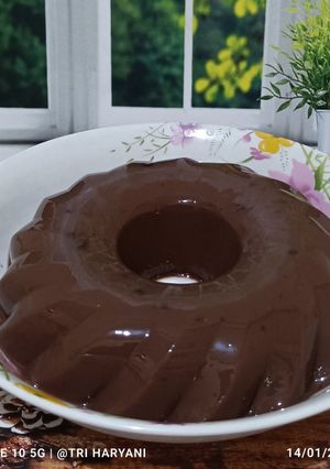 Foto resep Puding cokelat nutrijel