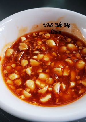 Hình của món Sốt tắc chấm bánh tráng.