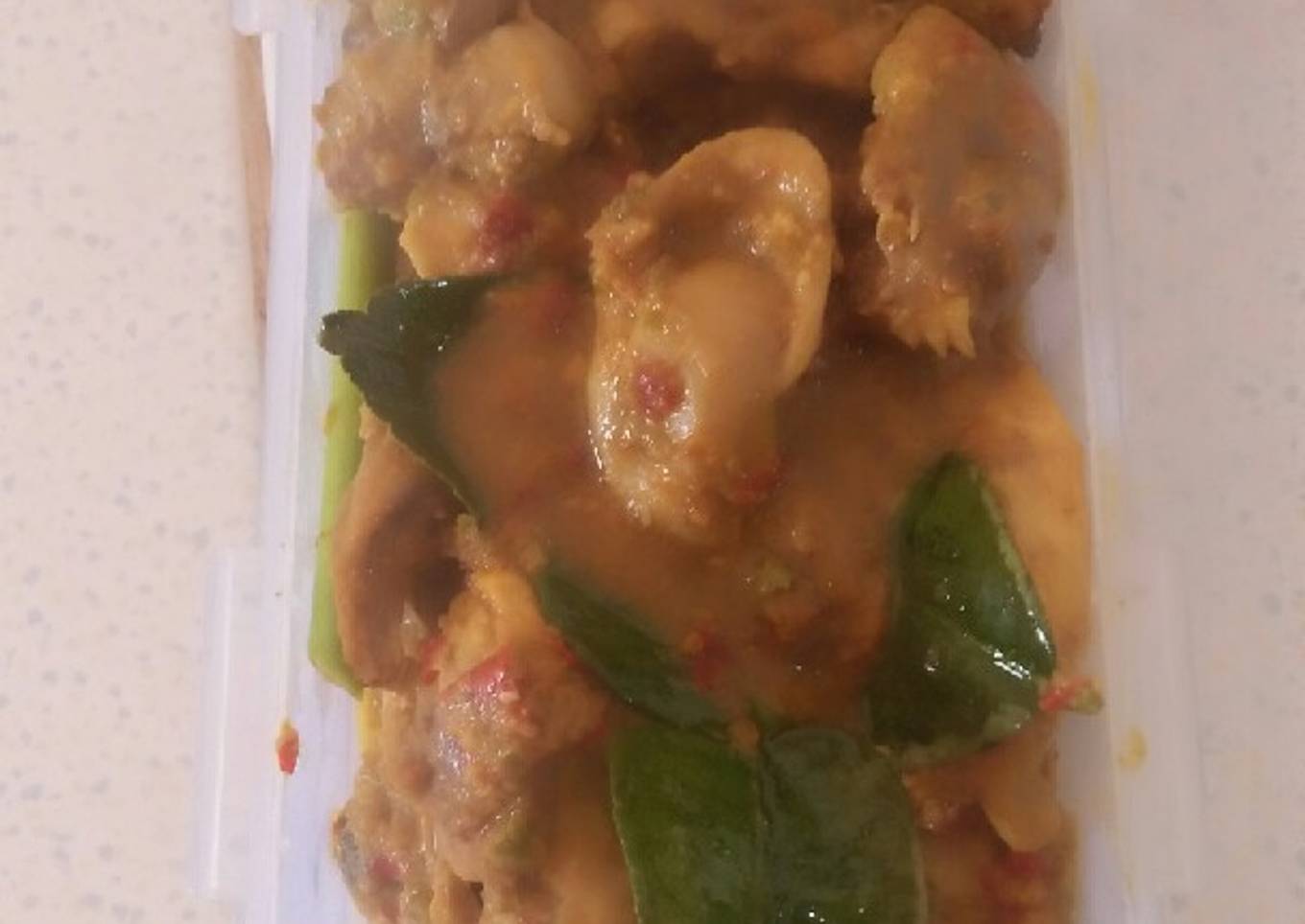 Ayam rica rica super pedas