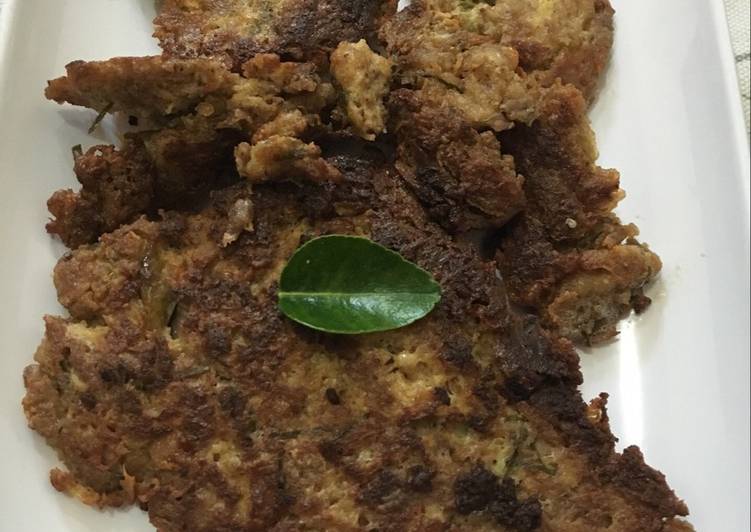 Telur Dadar Kelapa Sunti (Khas Aceh)