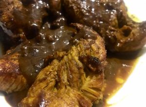 Una foto de Pollo satay