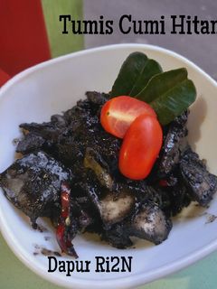 Foto resep Tumis Cumi Hitam