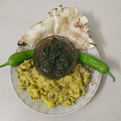 A picture of Methi sabji.