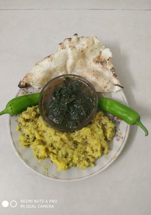 A picture of Methi sabji.