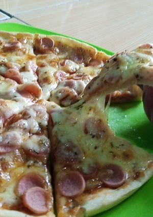 Foto resep Dough pizza